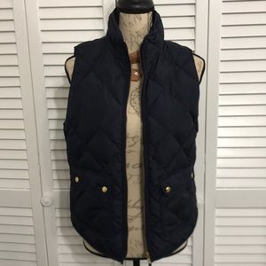 J. Crew Down/Feather-filled Vest